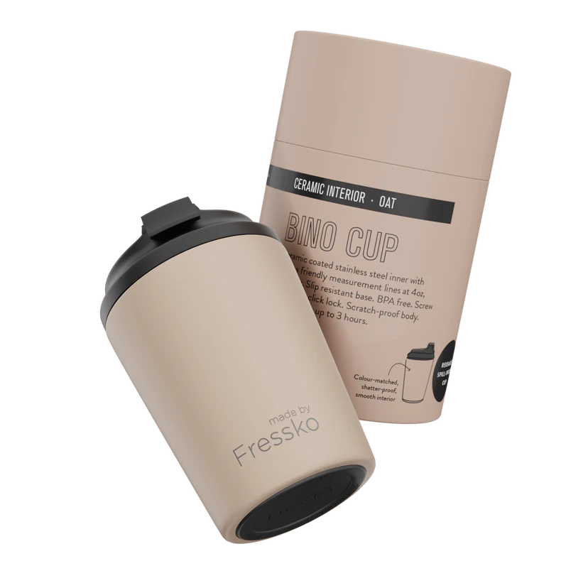 Fressko Ceramic Camino Cup -Oat 340ML