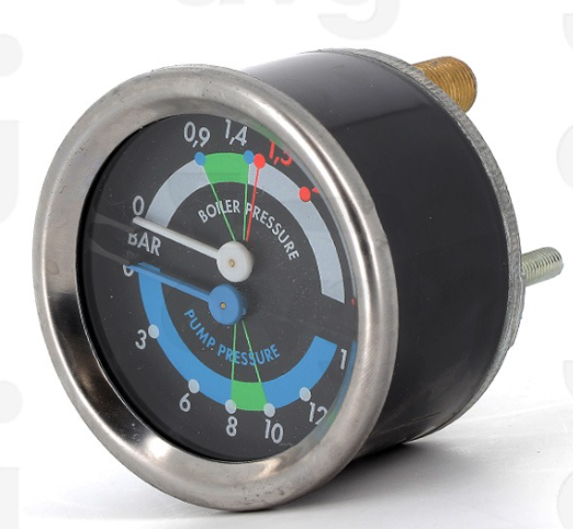 BOILER PUMP MANOMETER D.60 0-3/0-15 BAR
