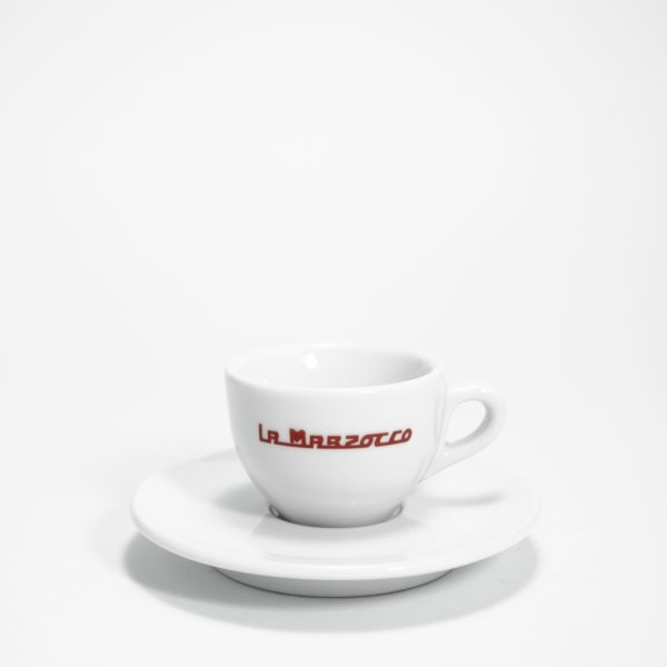 La Marzocco | كوب إسبريسو بشعار أحمر