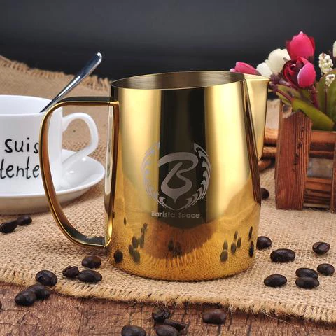 Barista Space Gold Milk Pitcher 450ML