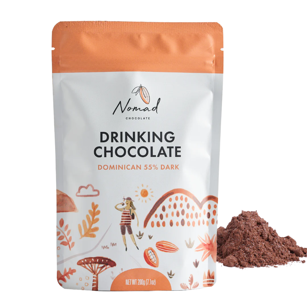 Nomad Drinking Chocolate Dominican 55% 200G