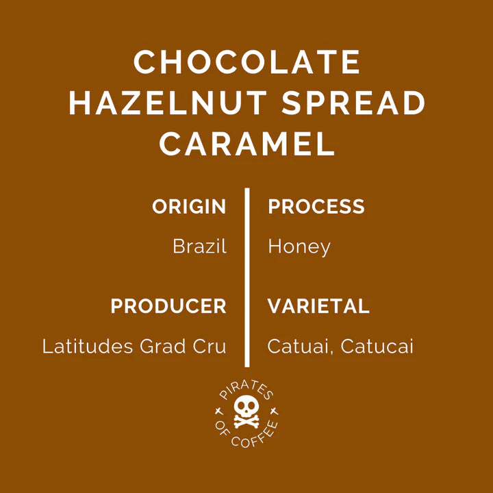 PIRATES OF COFFEE Brazil Nutty Honey ESP 250G