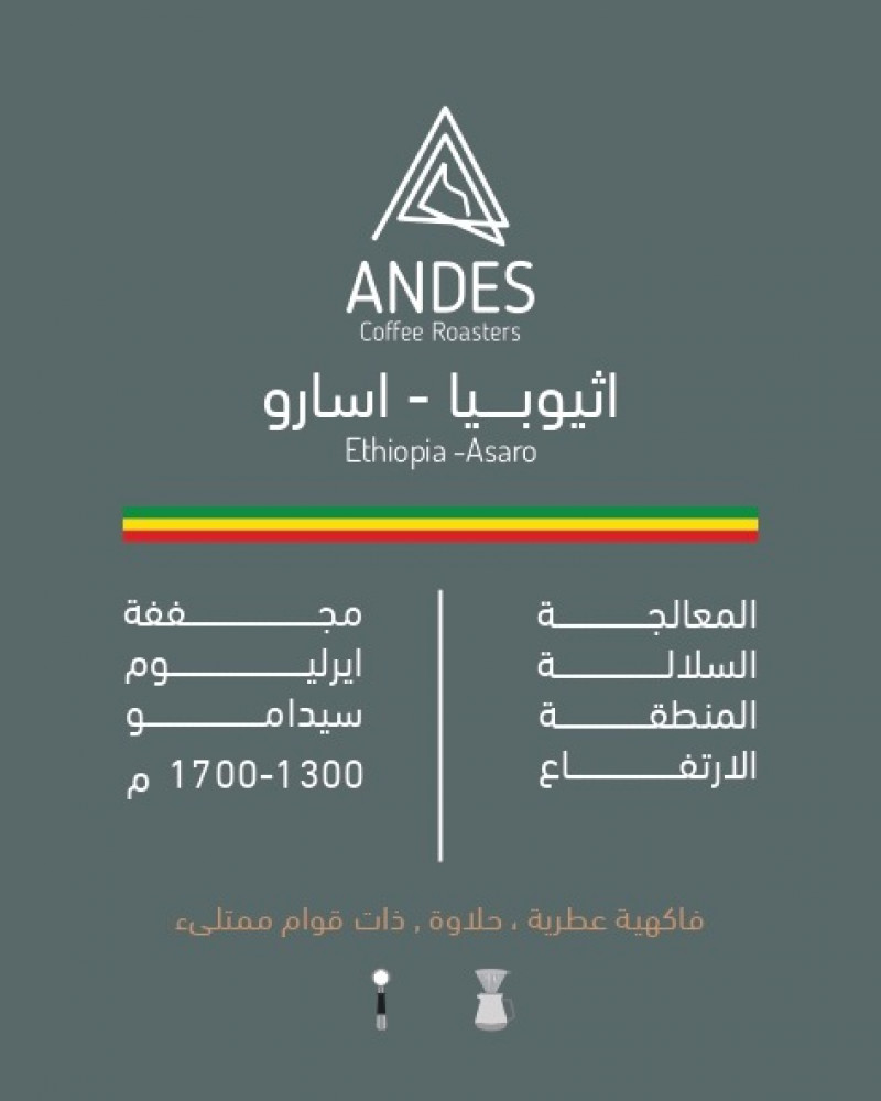 ANDES Ethiopia Asaro 250G