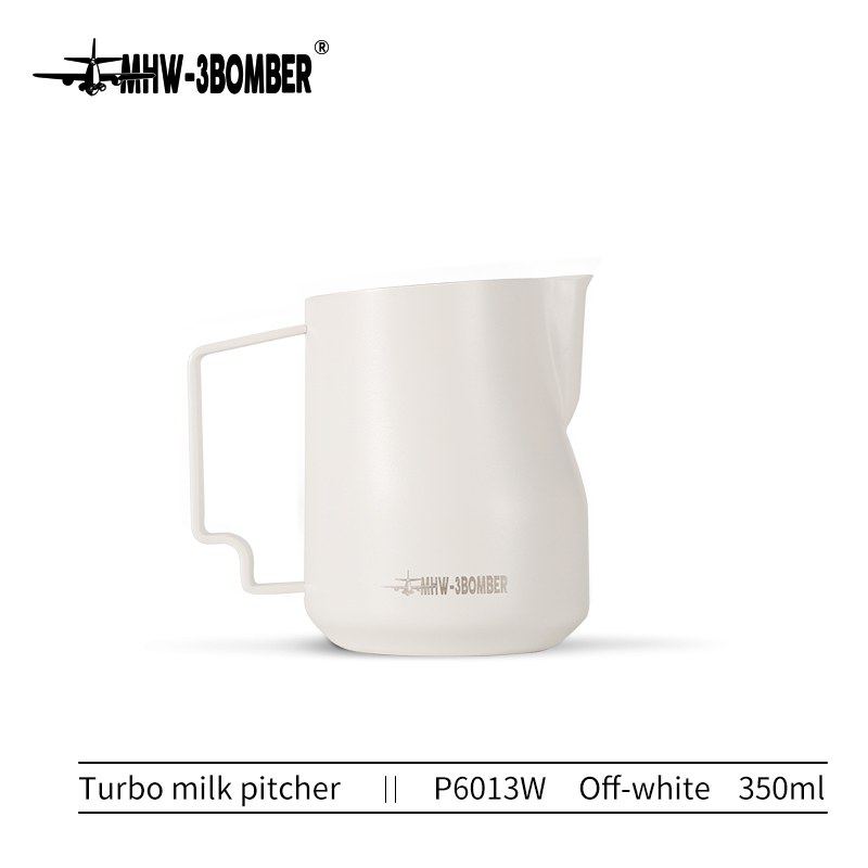 MHW-3BOMBER Turbo Milk Pitcher Off-white 350ml