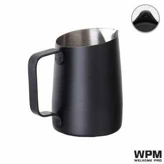 Round Spout Milk Pitcher - Matte Black 500ML
