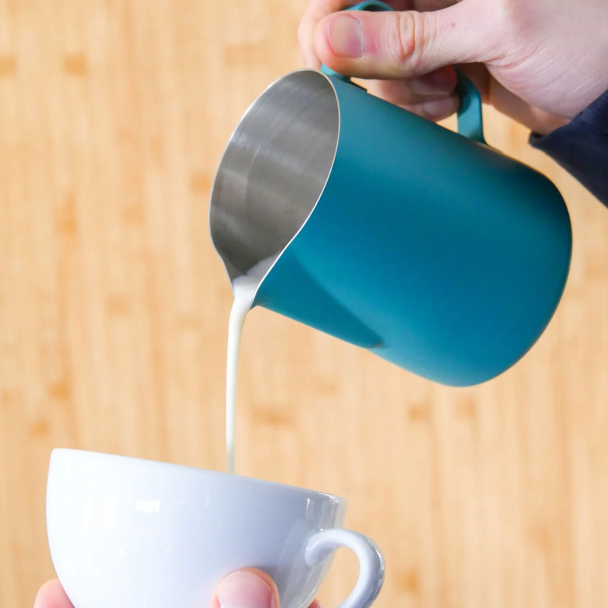 Classic Milk Pitcher Teal Blue 15oz/450ml