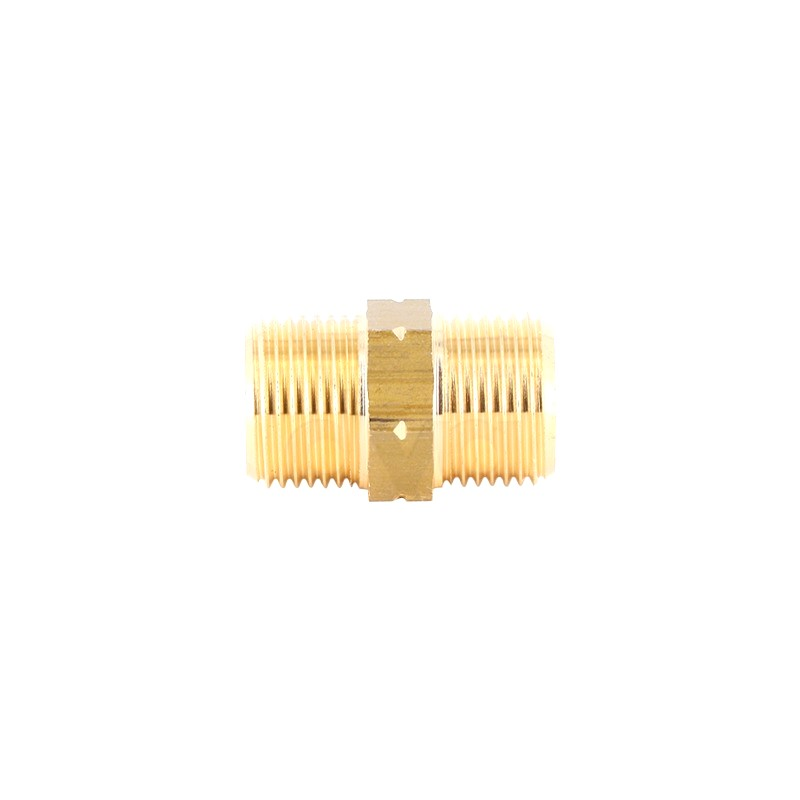 NIPLES MM 3/8 x 3/8 CW614N - CYLINDRICAL GAS THREAD