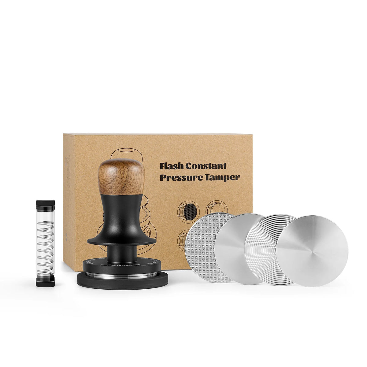 MHW Flash Constant Pressure Tamper 2.0 Set 58mm