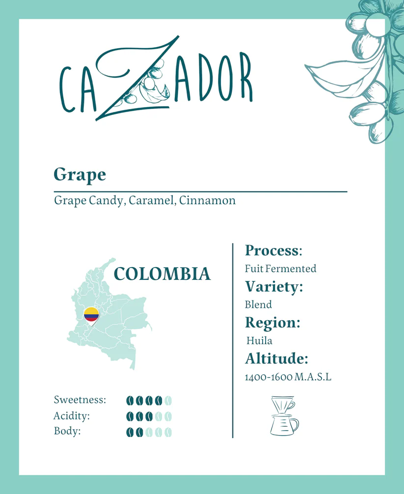 Cazador | Colombia Grape 250G