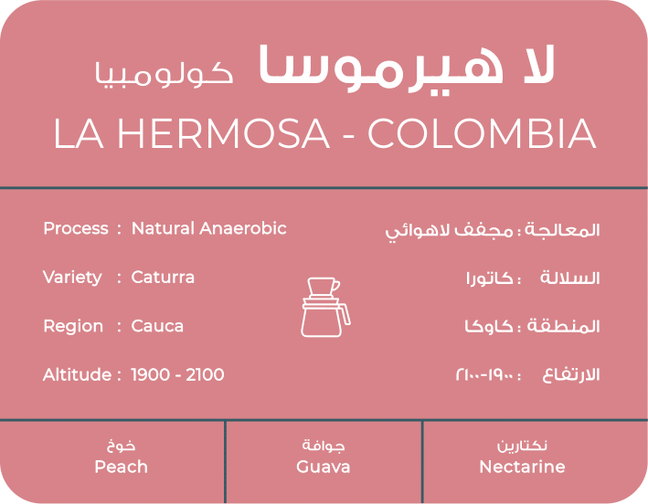 SOUTH Colombia La Hermosa 250G