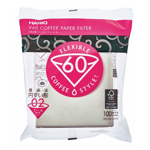 Hario V60 Paper Filter 02 100pcs