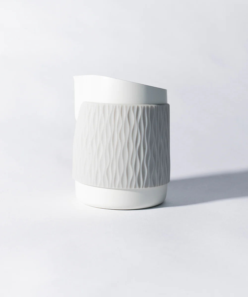 WPM Milk Pitcher Rubber Sleeve white