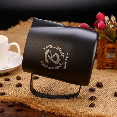 Barista Space Pitcher - Teflon Black 350ML