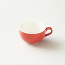 Origami Latte Cup 8oz W/Out Saucer RED