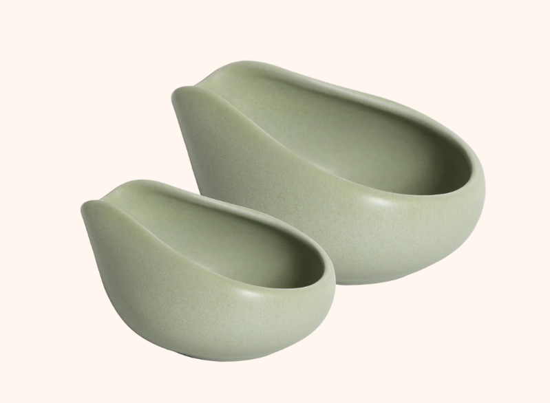 Loveramics Dosing trays set of 2 - Matte Light Green