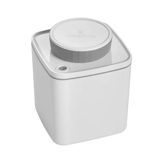 TURN-N-SEAL VACUUM STORAGE CANISTER WHITE 0.6L