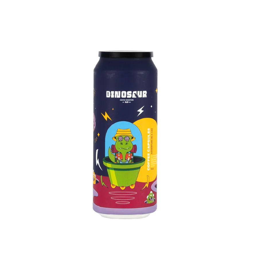 DINOSOUR COFFEE CAPSULES | ADVENTURE IN A CAN BRAZIL