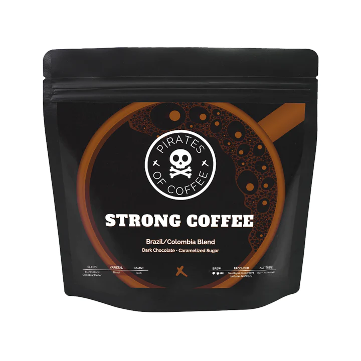 PIRATES COFFEE Strong Espresso blend 250G