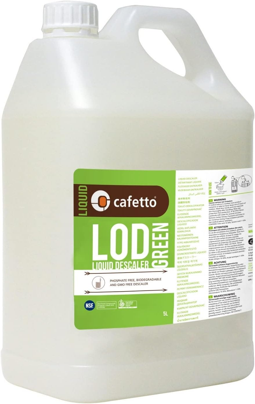 CAFETTO LOD Green Liquid Descaler 5Liter