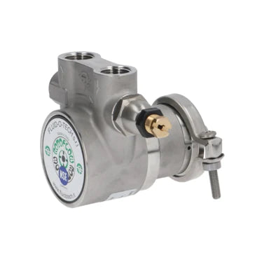 CLAMP RING PUMP FLUID-O-TECH 100 L/H, 3/8"GAS S.STEEL NSF CERTIFIED