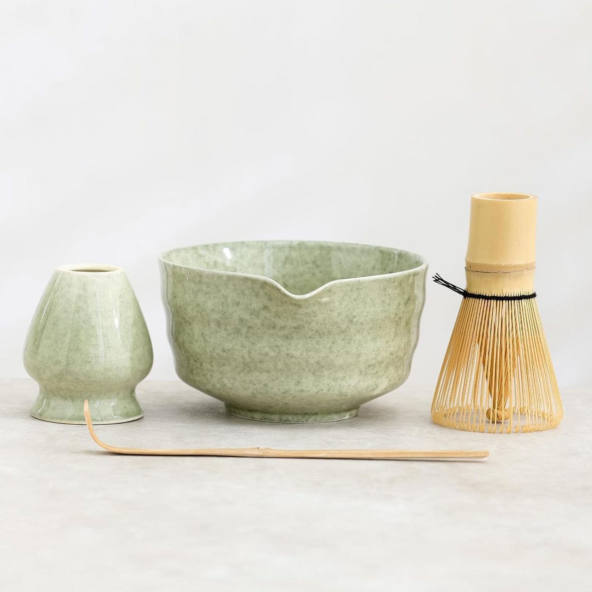 Matcha Tools 4pcs Set Green Spot