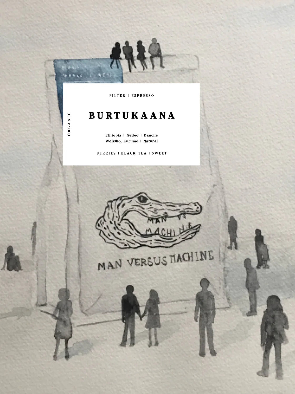 MVSM BURTUKAANA, ETHIOPIA, NATURAL, ORGANIC 250G