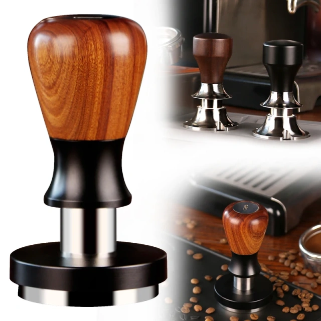 ECO | Coffee Tamper Rose Wood Handle 58mm