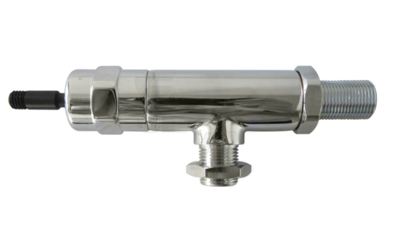 STEAM / WATER LEVER TAP LONG 3/8-M8