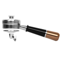 PESADO HYBRID Double Spouted Portafilter LM/E61 - Black/Bronze