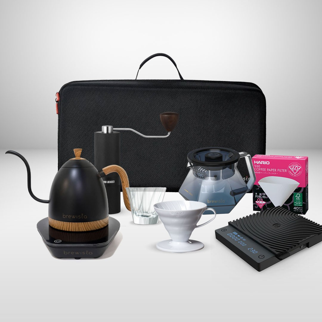 Brewista Kettle Pure Black V60 Kit
