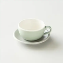Origami 8oz Lattle Cup with Saucer - M.Green