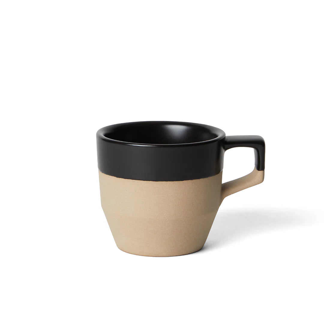 NotNeutral | Black Pico Cappuccino Cup & Saucer