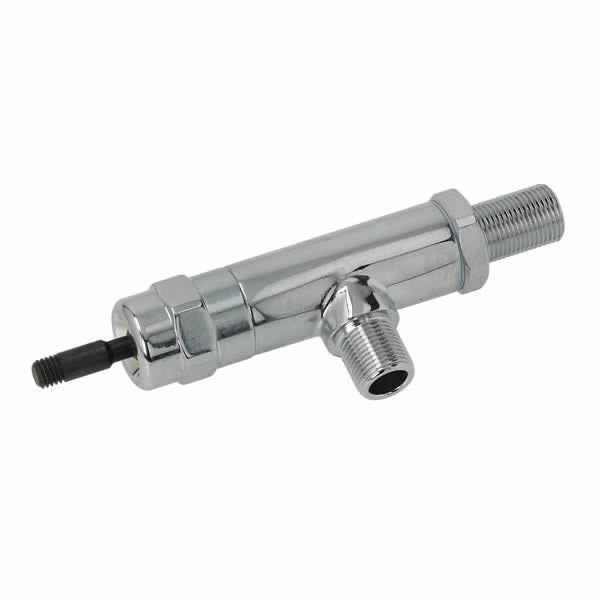LEVER WATER/STEAM LEVER TAP 1/4 FOLDER M8 CHROMED