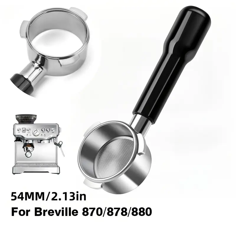ECO | Portafilter Black Plastic handle 54mm