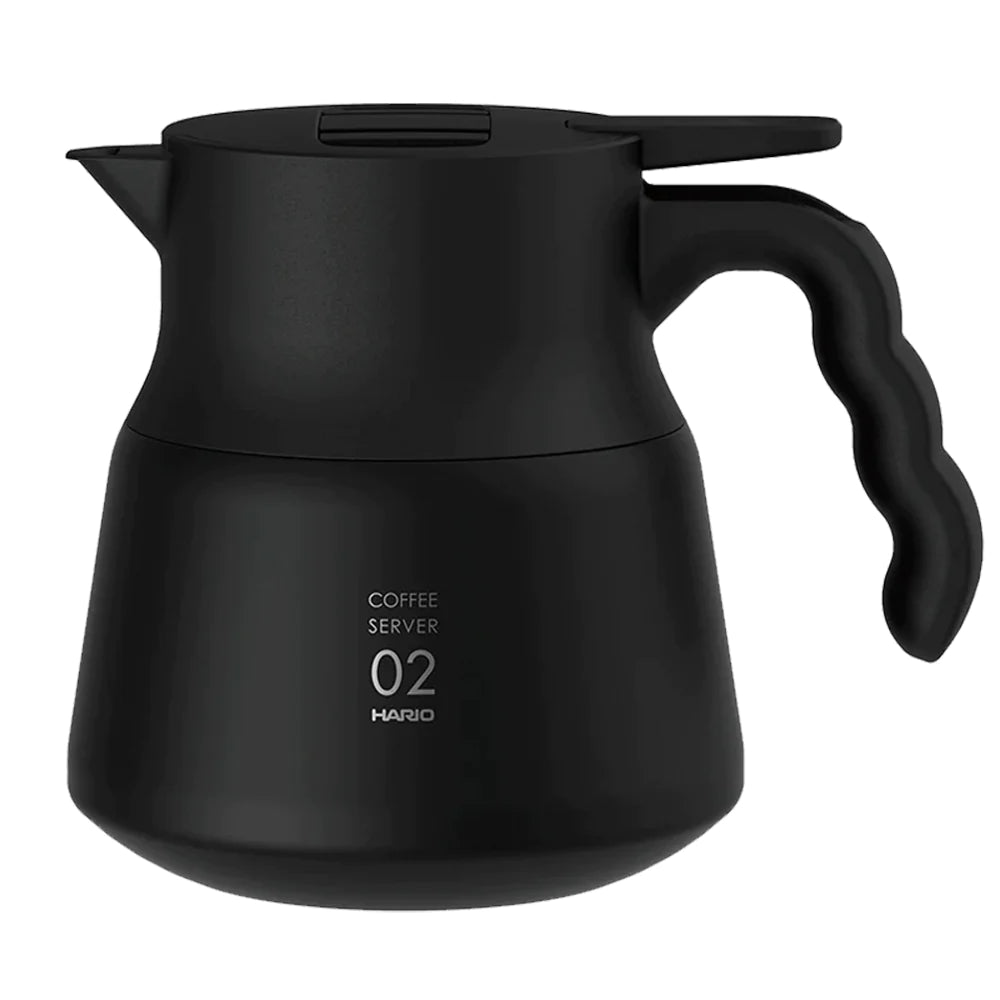 HARIO V60 Insulated Stainless Steel Server Plus 600ML Black
