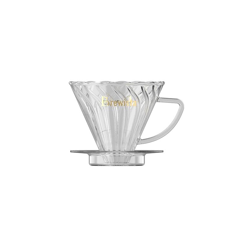 Brewista Tornado Glass Dripper 1-2 cups - Gilded Border