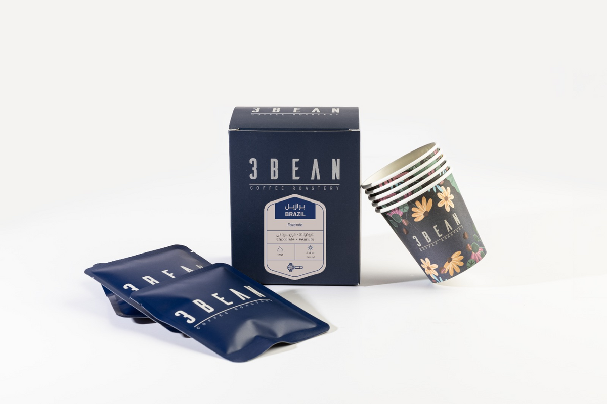 3Bean Coffee Drip bag - Brazil 8pcs
