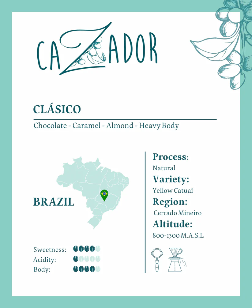Cazador | Brazil Classico - 250G