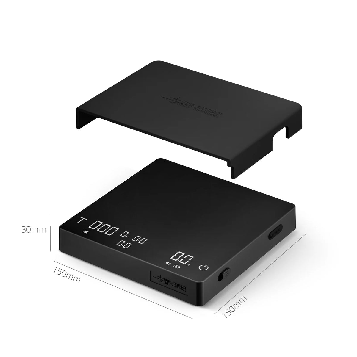 MHW Cube Coffee Scale 3.0 Pro Max - Black