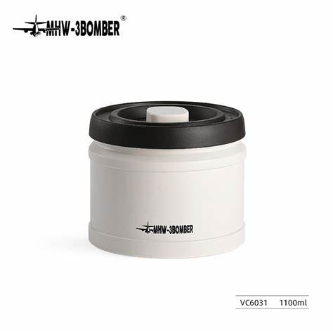 MHW Vaccum Sealed Canister White