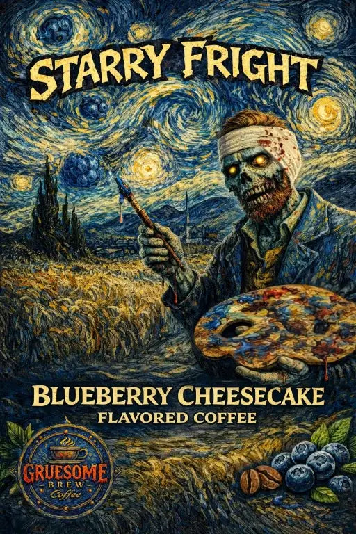 Gruesome | Starry Fright- Blueberry Cheesecake Coffee 227G