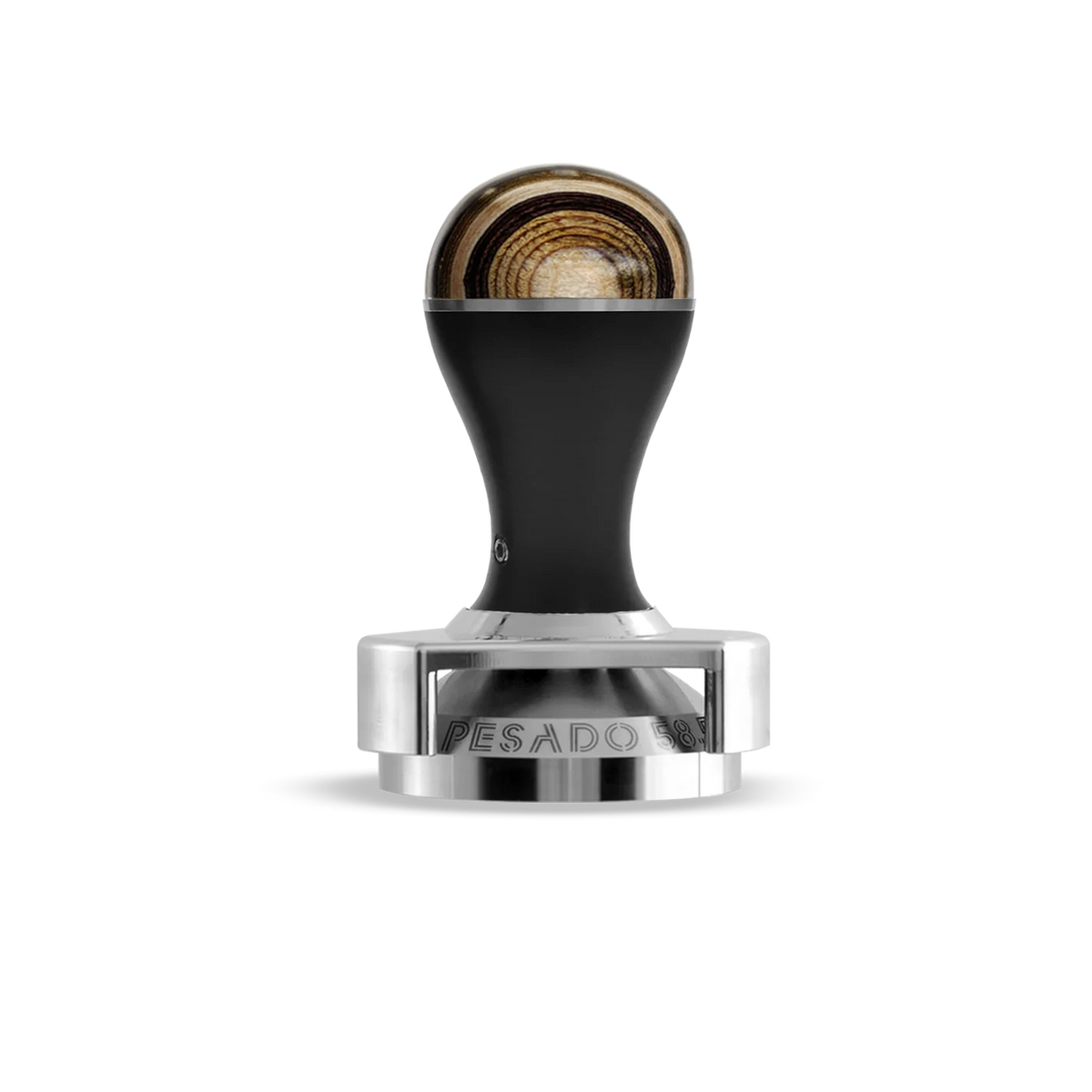PESADO 58.5 Tamper w/ Depth Adjuster - Black & Riga 58.5