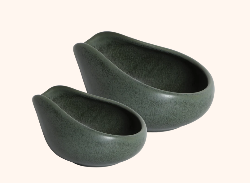 Loveramics Dosing trays set of 2 - Matte Dark Green