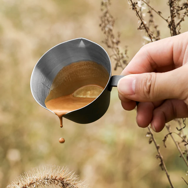 MHW | Stainless Steel Measuring Cup Black 100ML