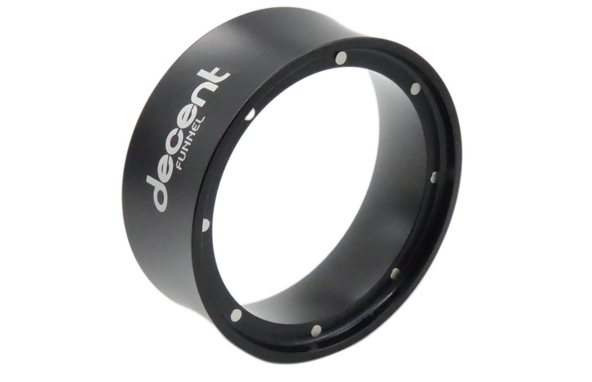 Decent Portafilter Funnel Magnetic Tall