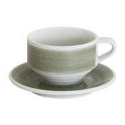 Loveramics | Deco | 220ml Cappuccino Cup (Grey Handpaint)