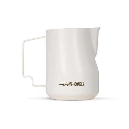 MHW-3BOMBER LATTE ART PITCHER Turbo Off-White 350ml