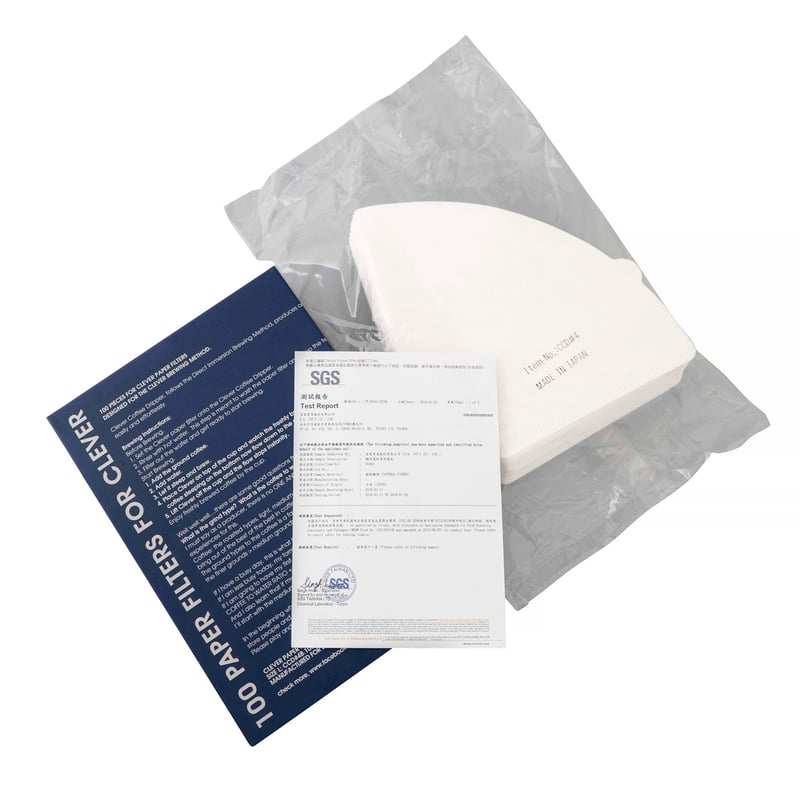 Clever Dripper Paper Filter Large 100pcs