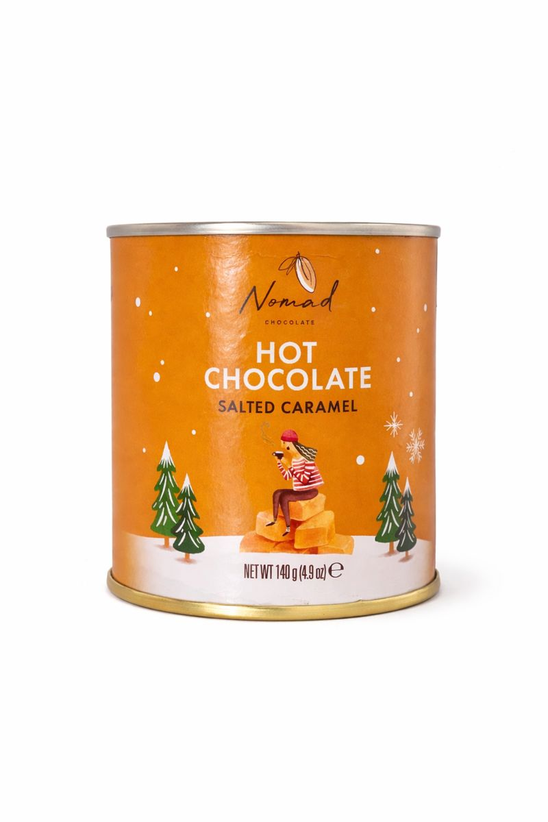 NOMAD | CHOCOLATE SALTED CARAMEL TIN 140 g