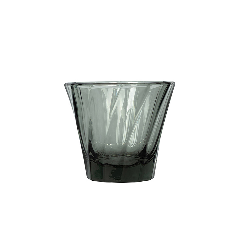 Loveramics Urban Glass Twisted Cup 360ML - Black